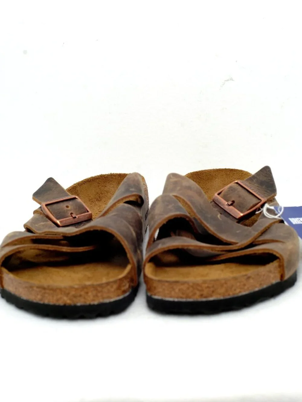 Birkenstock Lugano Soft Footbed Suede Leather Sandals EU46 / US13 & EU43 / US10